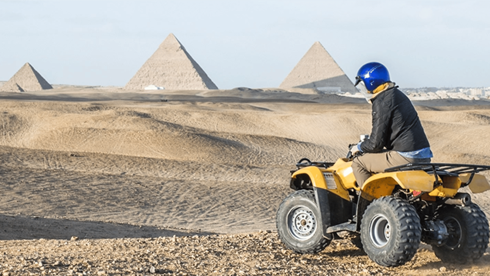 Cairo: Pyramids Quad Bike Adventure & Optional Camel Ride