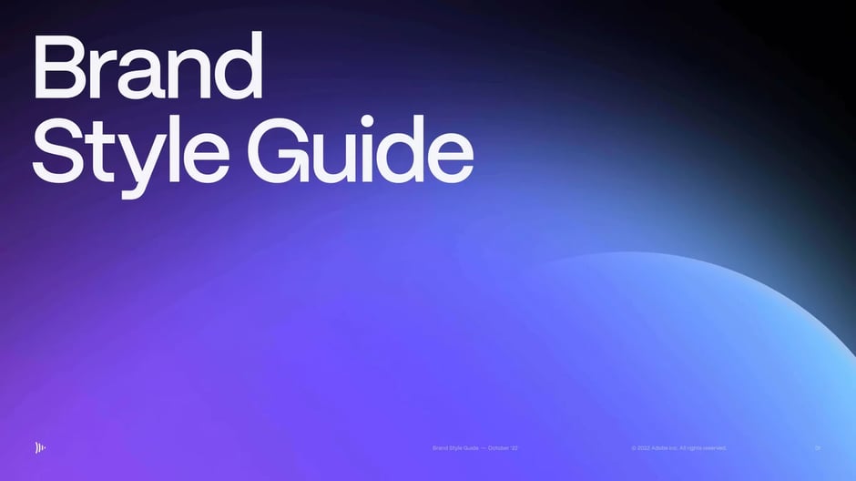 Frame.io Brand Style Guide 2023