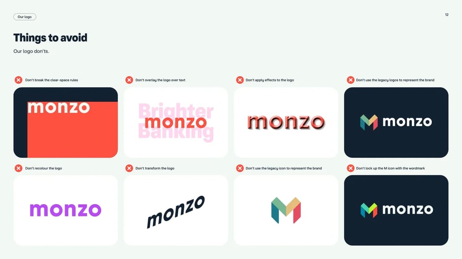 Logo dos and don'ts