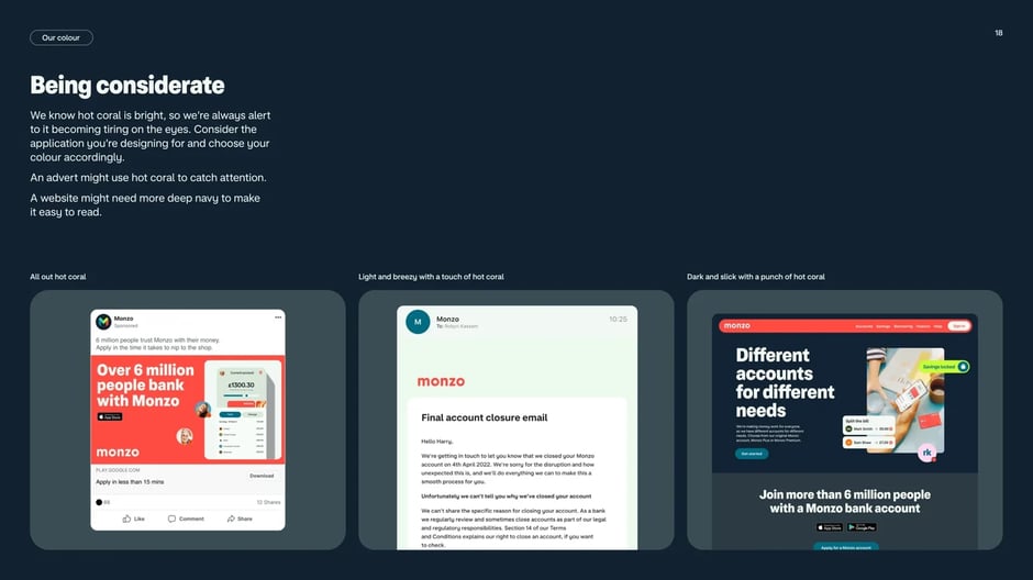 Considerate Color Use Principles