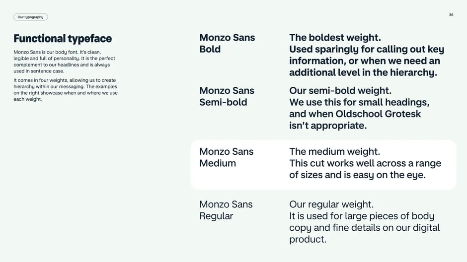 Guidelines restrict using automated tools for text, non-standard typefaces, improper
