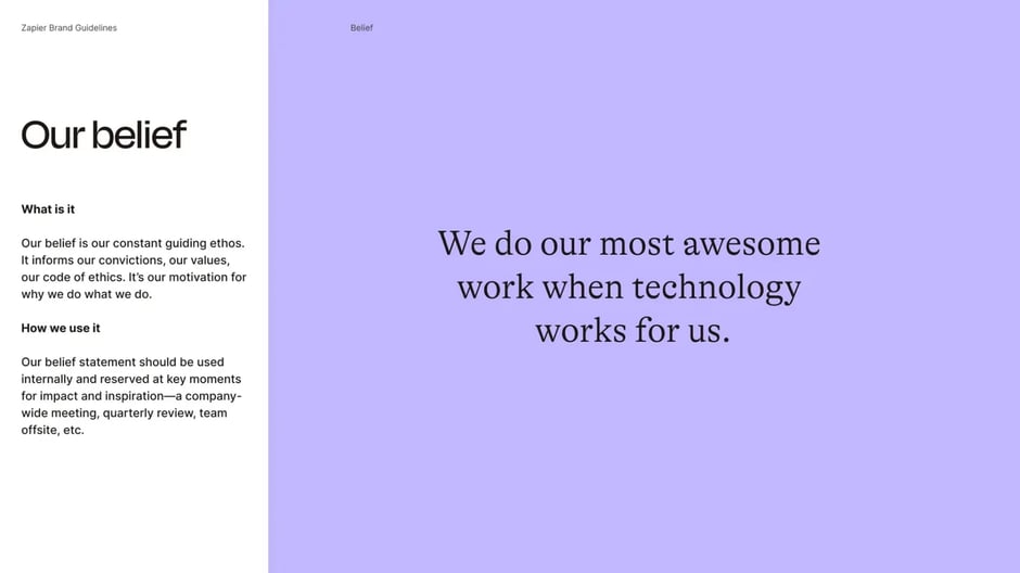 Zapier platform as stage for automation stories