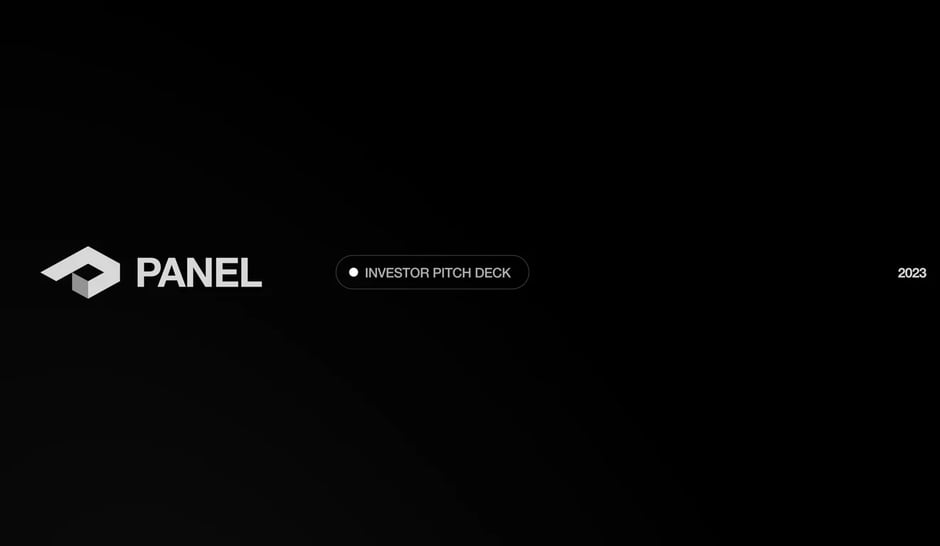 Panel Investor Pitch Deck 2023