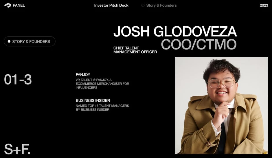 Panel COO Josh Glodoveza: talent management