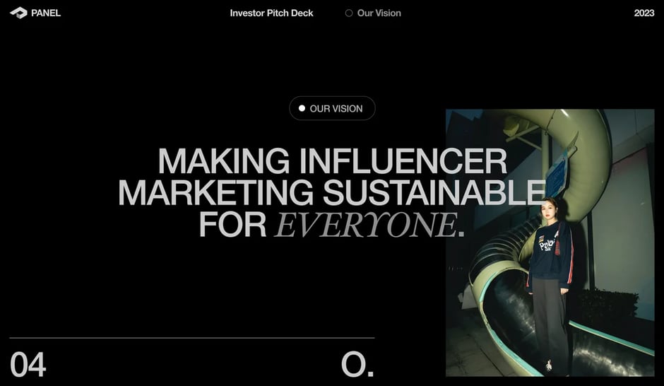 Vision: sustainable influencer marketing