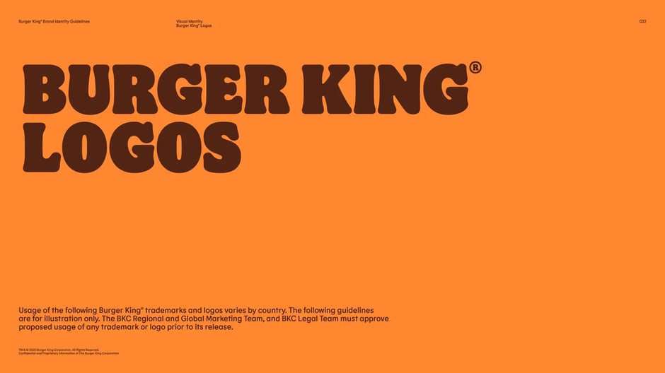 Section divider for detailed logo usage guidelines covering primary logo
