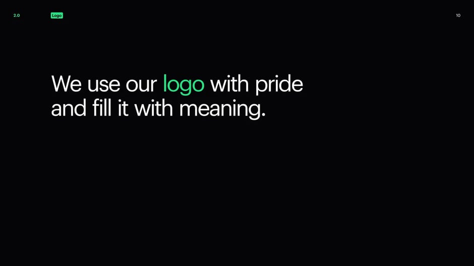 Brand color application and usage