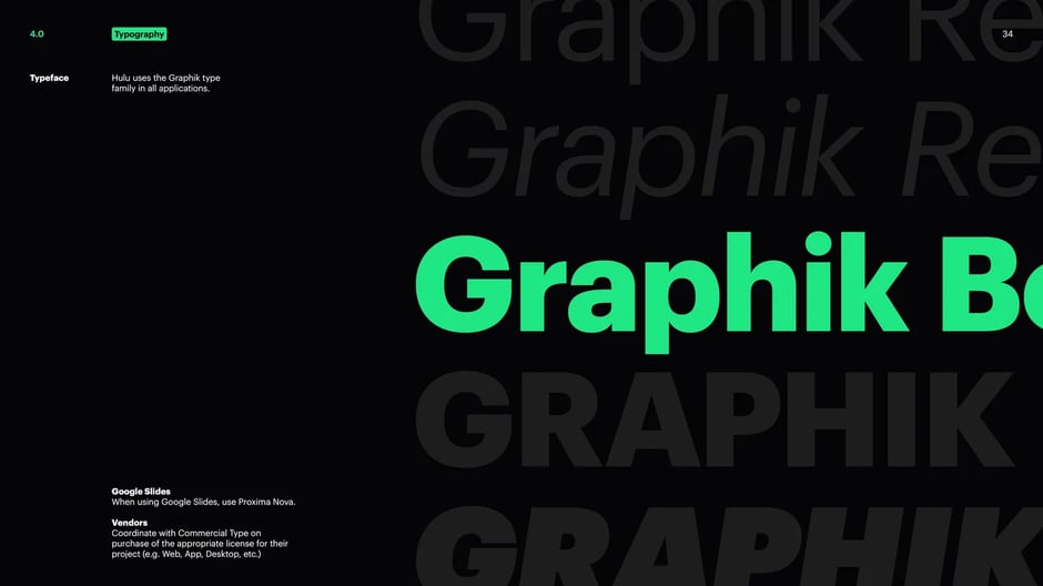 Headline style and sizing guidelines