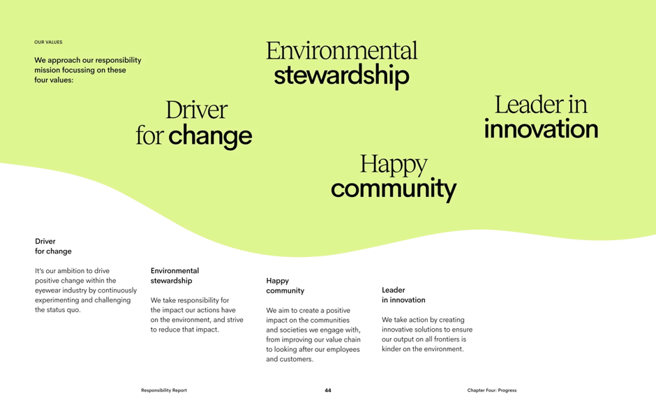 Goals timeline and responsibility roadmap