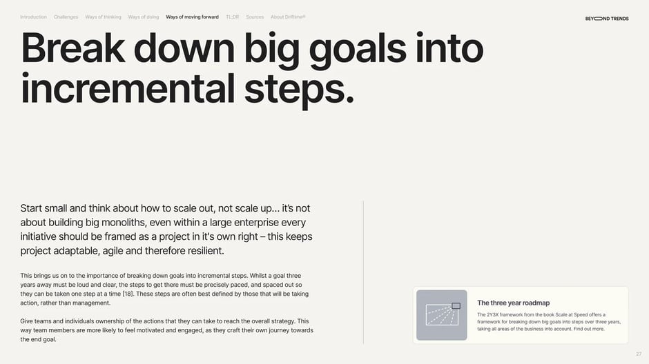 Driftline: strategic partners for progressive brands