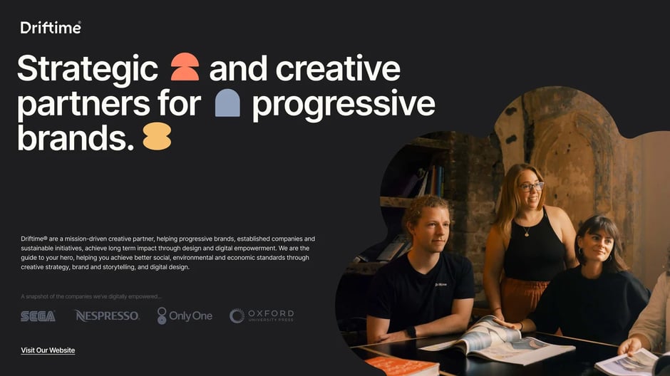 Driftline: strategic and creative partners for progressive brands