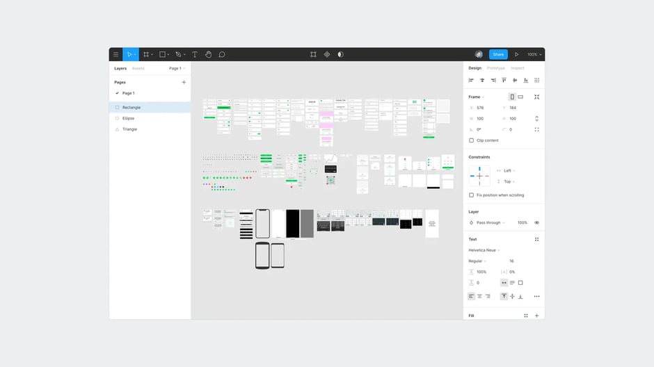 Layer context menu and actions