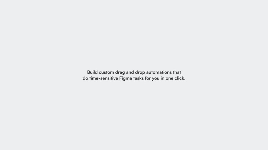 Automator: drag-and-drop automation builder