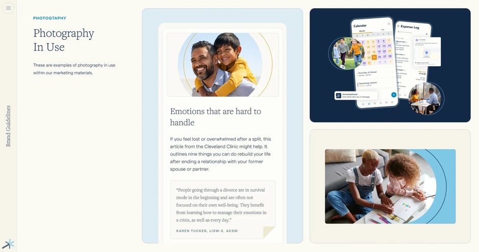 Brand guidelines complete application