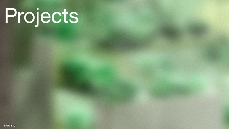 Featured projects section opening