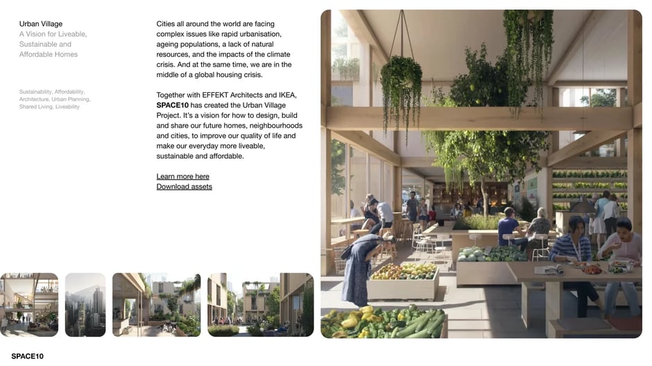 Core values: sustainability, accessibility, diversity