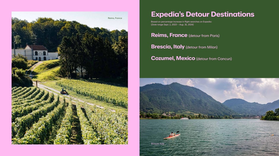 Curated Detour Destinations Worldwide