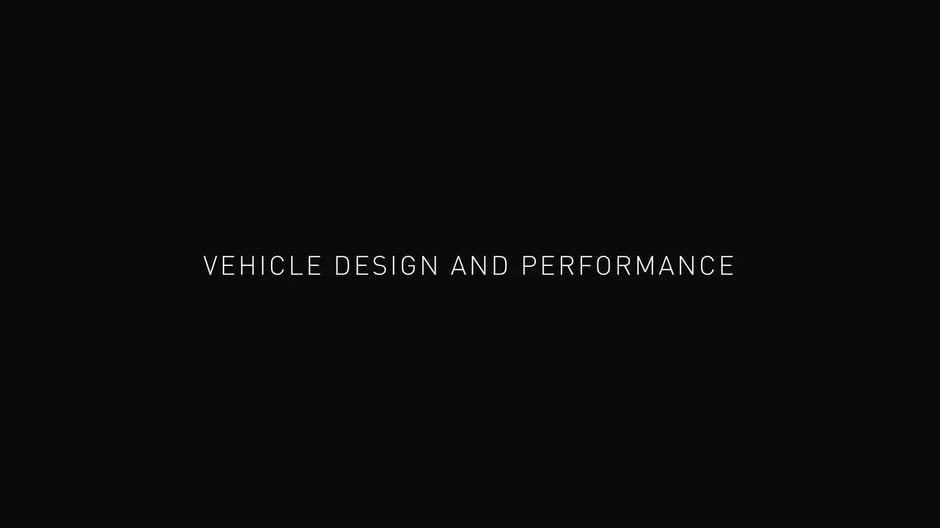 Vehicle design and performance specs