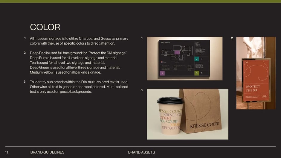 Logo sizing and clear space rules