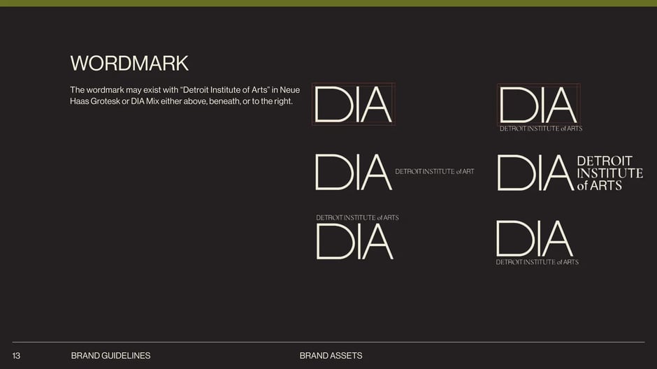 Logo variations and secondary formats