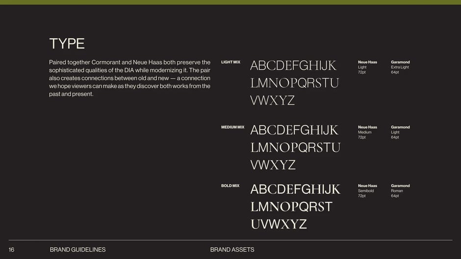 Extended colors and accent palette