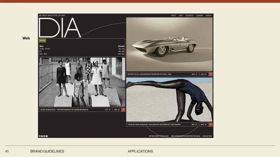 Website design system and responsive