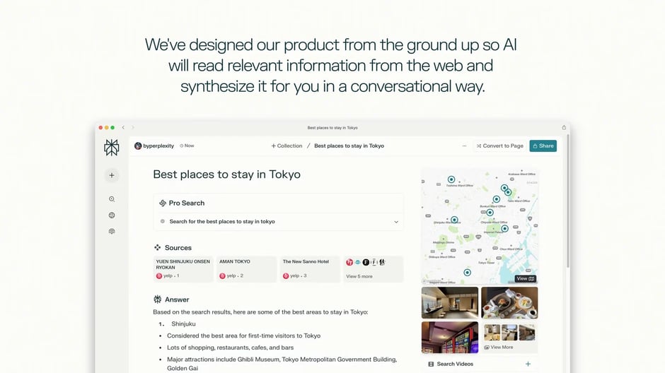 Conversational Synthesis of Web Information