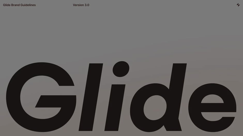 Glide Brand Guidelines 2025