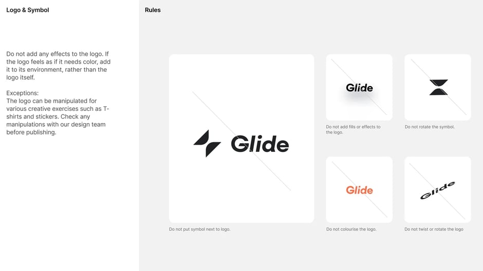 Partner logos and spacing lockups