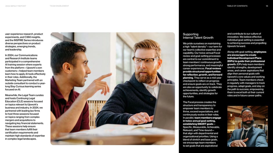 Supporting Internal Talent Growth