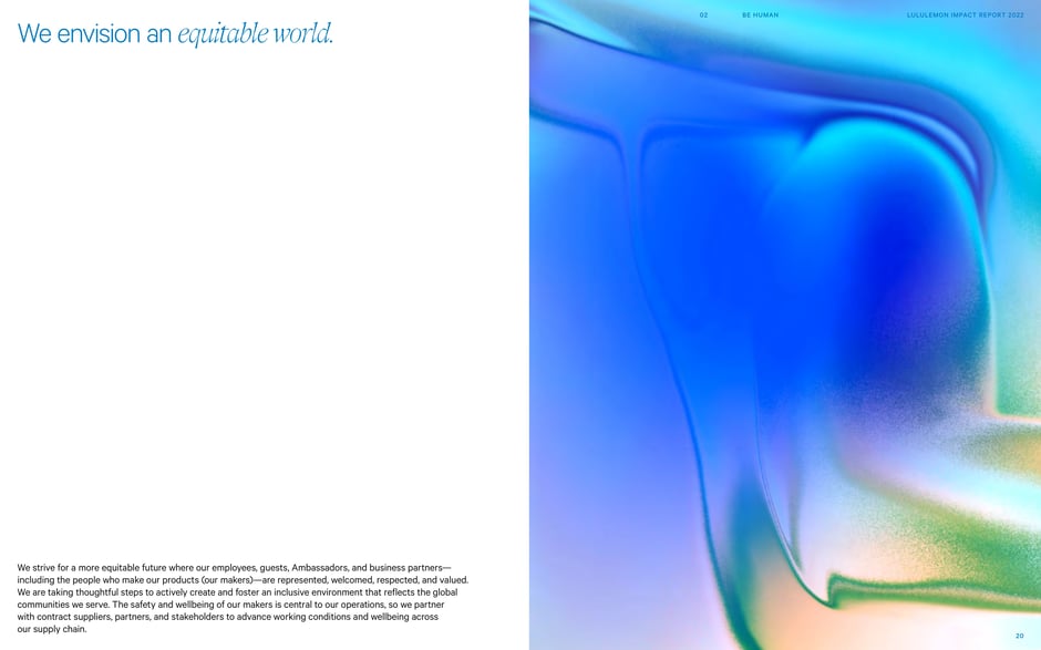 We envision an equitable world