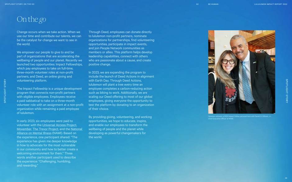 On the go: Impact Fellowships and Deed