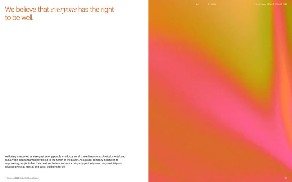 We believe that everyone has the right to be well