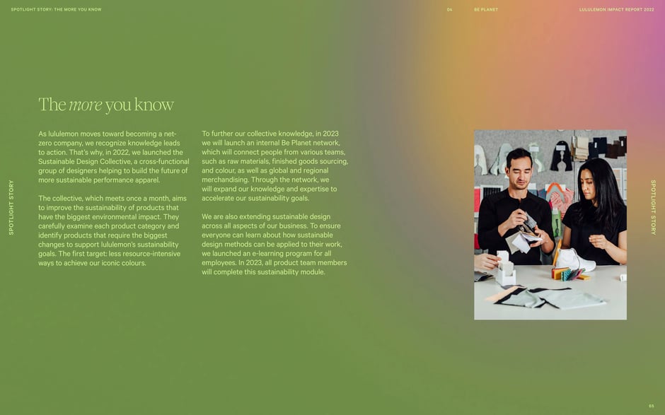 Spotlight: The More You Know: Sustainable Design Collective and e‑learning