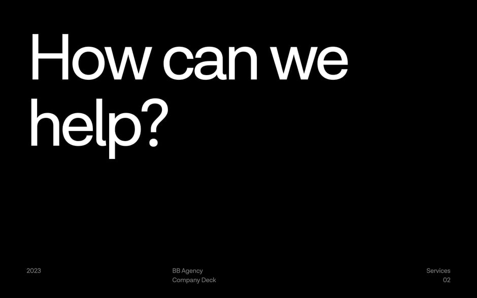 How can we help?
