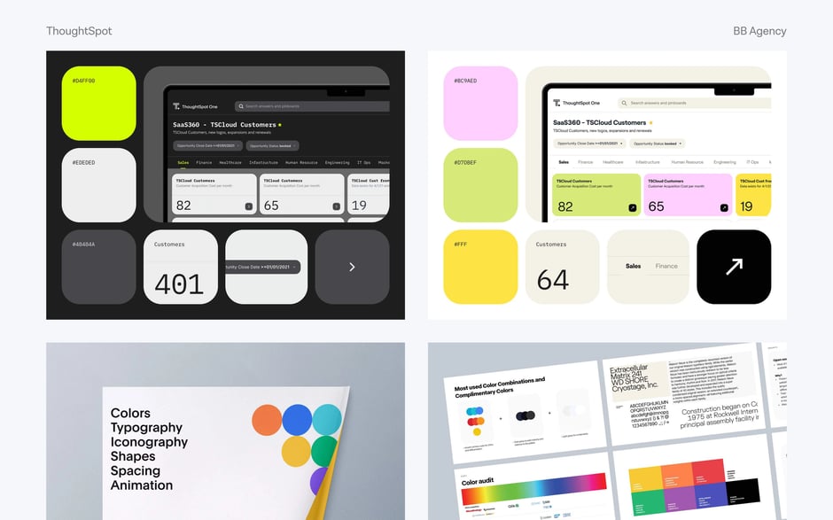 Color, and component explorations