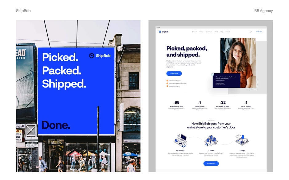 Picked. Packed. Shipped.: outdoor and web execution