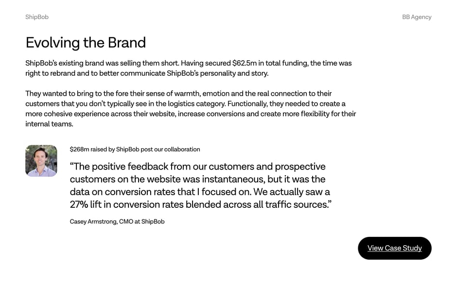 Following a rebrand after $62.5M in funding, ShipBob saw improved