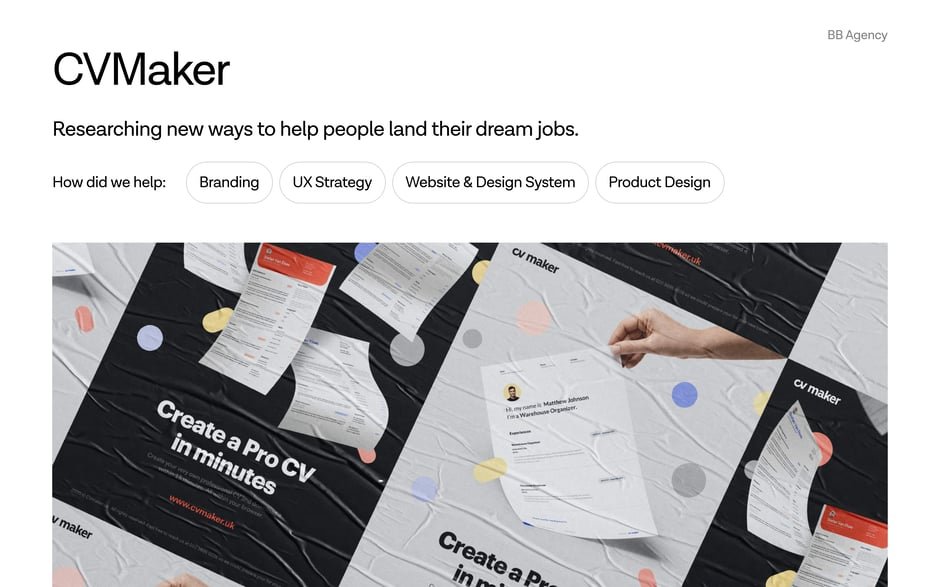 CVMaker: Researching ways to help people land their dream jobs