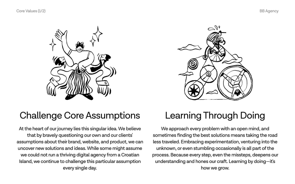 BB Agency emphasizes questioning both client and internal assumptions