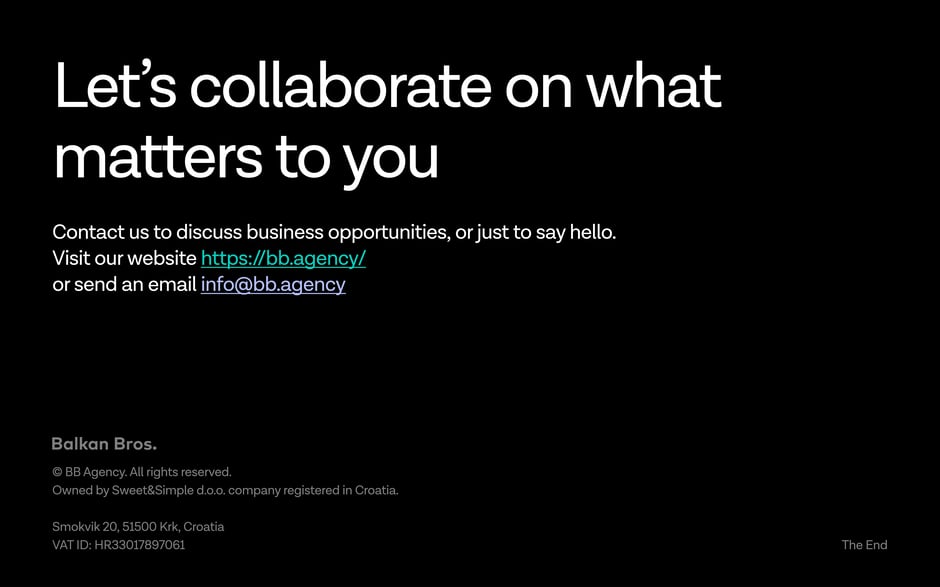 Let's collaborate on what matters to you