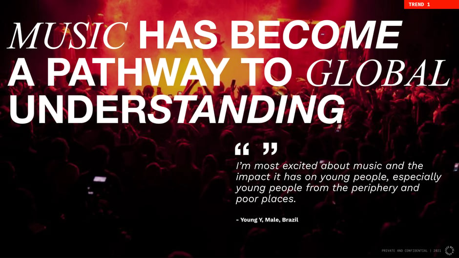 Music as a pathway to global understanding