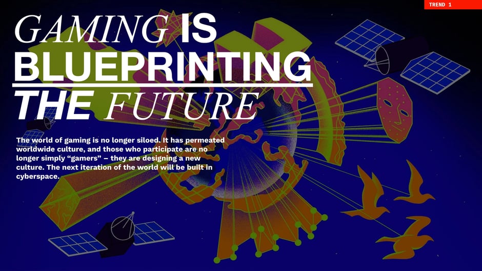 Gaming is blueprinting the future