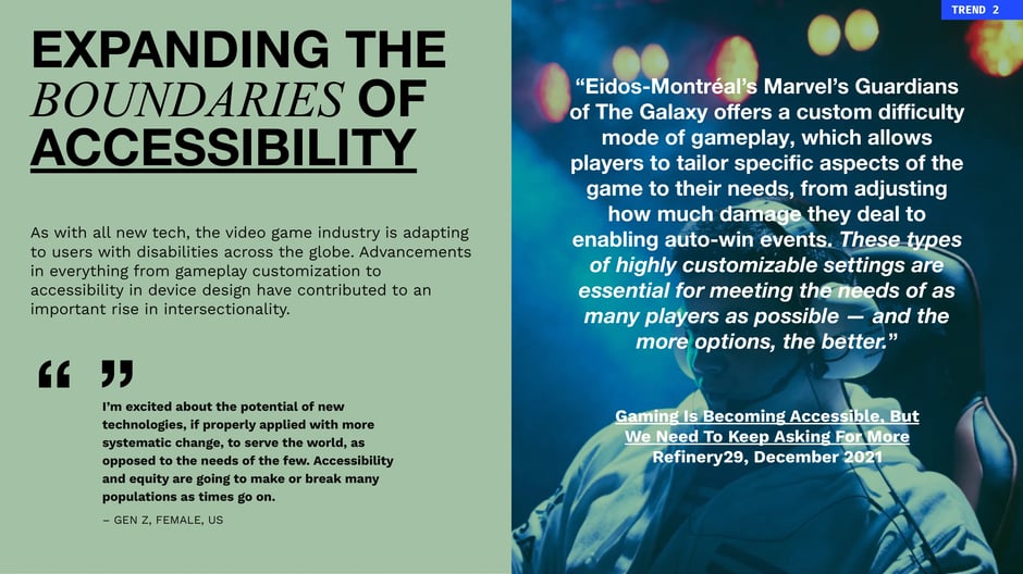 Expanding the boundaries of accessibility