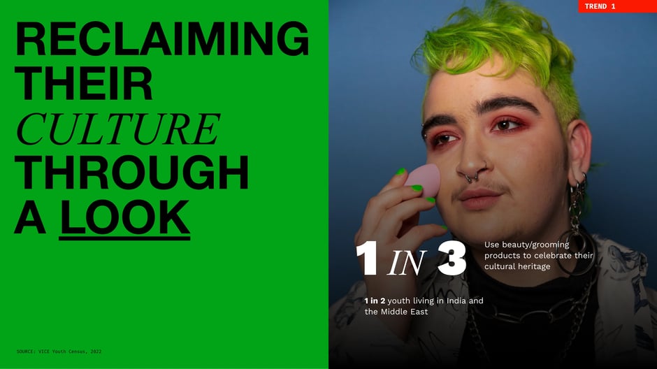 Reclaiming their culture through a look