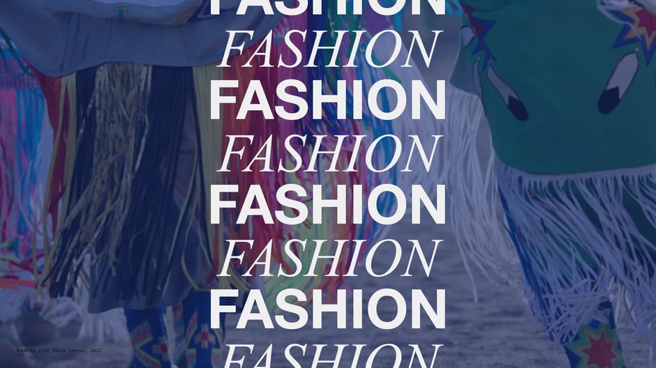 Fashion: section transition