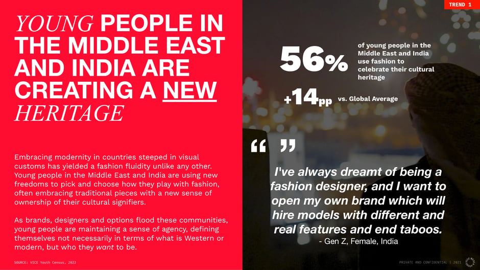 Young people in the Middle East and India are creating