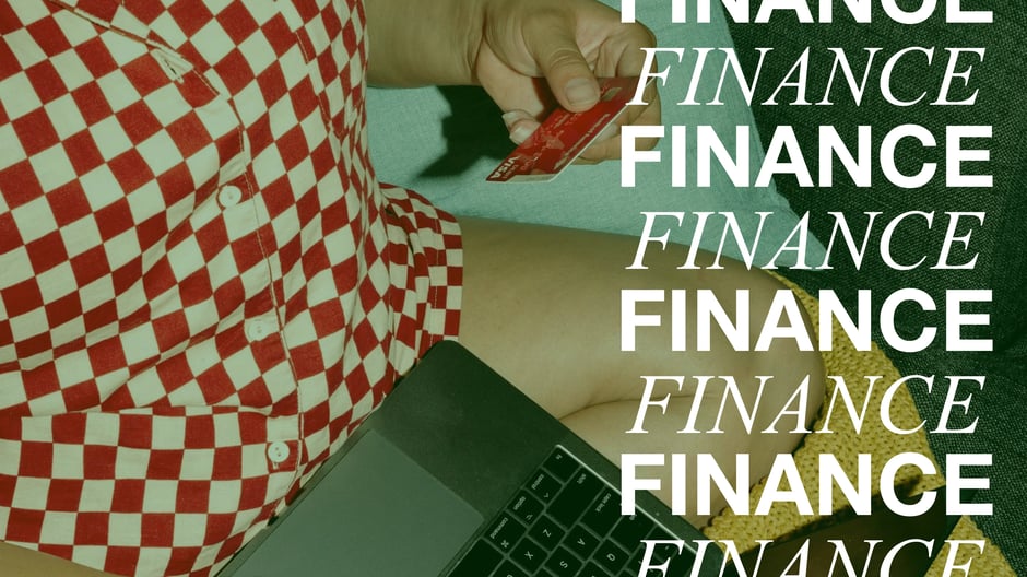 Section header introducing the Finance trend, signalling a shift