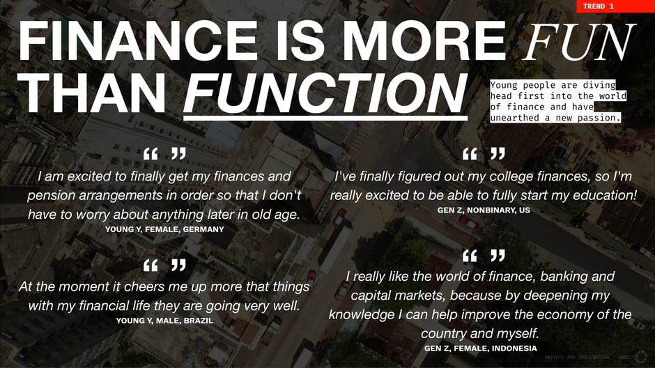 Finance is more fun than function
