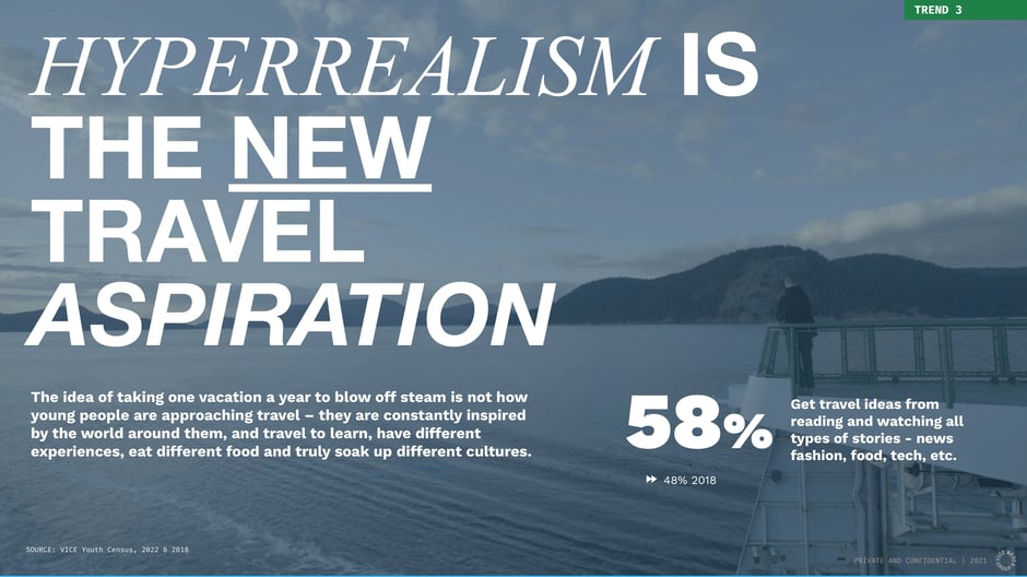 Hyperrealism is the new travel aspiration